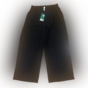 🖤 HALARA High-Waist Wide Leg Pull-On Pants – Black | NWT | MSRP $68 🖤